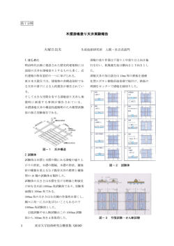木摺漆喰塗り天井実験報告 大塚日出夫