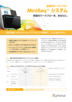 MiniSeq システム