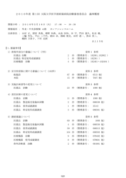 2010年 3月16日（火） 開催