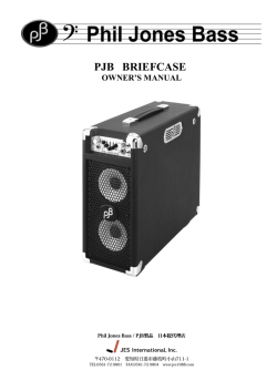 Briefcase - PJB Japan