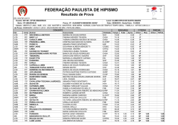 Federa&ccedil;&atilde;o Paulista de Hipismo