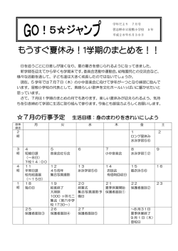7月8日ジャージ