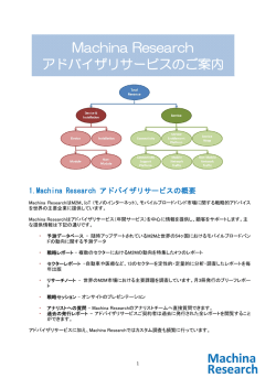 アドバイザリーサービス / PDF