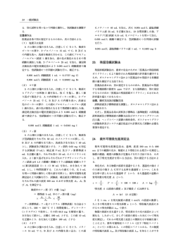 紫外可視吸光度測定法