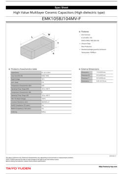 EMK105BJ104MV-F - Mouser Electronics