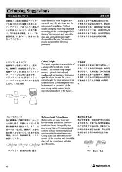 Crimping Suggesti。ns