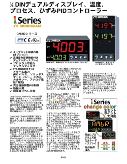 1&frasl;8 DINデュアルディスプレイ、温度、 プロセス、ひずみPIDコントローラー