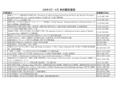 102年3月—4月 東西藝術書展