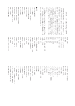 第九章 上六人部の常用語︵方言︶