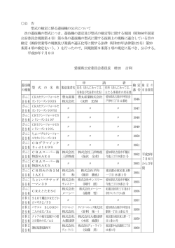 7月8日 - 愛媛県警察