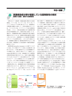 真菌感染症分野が直面している薬剤耐性の現状