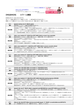 DNS説明PDFデータ