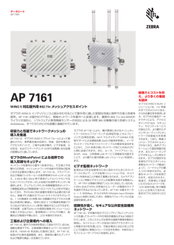 AP 7161 の仕様
