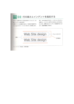 Page 1 02:行の高さとインデントを指定する ｴトを読みやすくするための