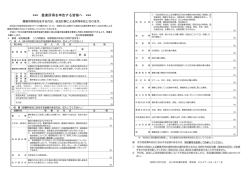 農業所得を申告する皆様へ