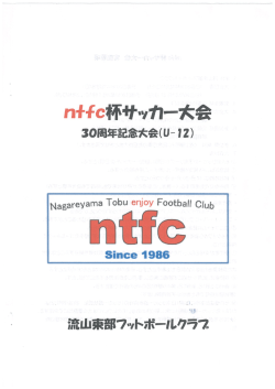ntfc(流山東部FC)杯要項