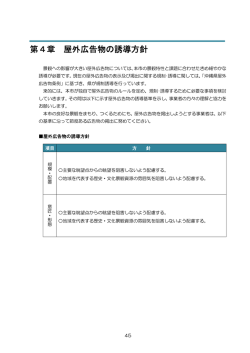 第4章 屋外広告物の誘導方針（PDF 147KB）