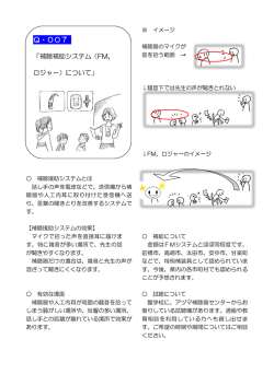 「補聴援助システム」