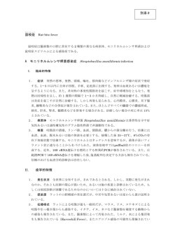 鼠咬症 Rat-bite fever