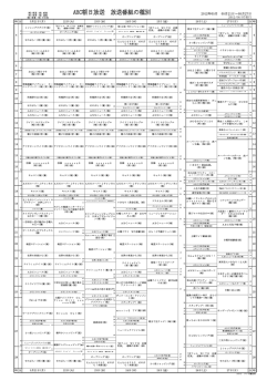 2012年5月 - ABC 朝日放送