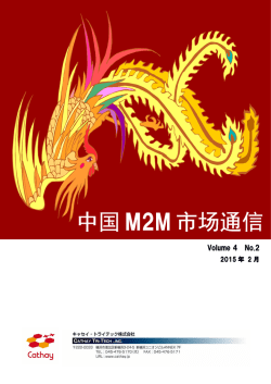 中国 M2M 市场通信