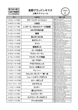 C 長野グランドシネマズ - So-net