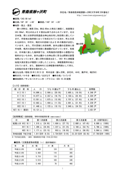 PDF形式 - 青森県鰺ヶ沢町
