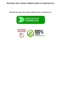descargar sims 2 juego completo gratis en espaol