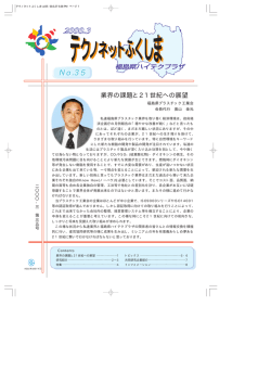 業界の課題と21世紀への展望