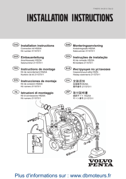 INSTALLATION INSTRUCTIONS