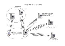 DNS (ドメインネームシステム - e-Learning of MML