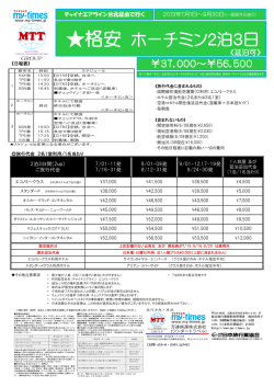 格安 ホーチミン2泊3日