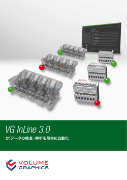 VG InLine 3.0 - Volume Graphics