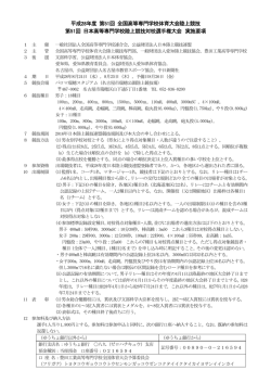 陸上競技 - 豊田工業高等専門学校