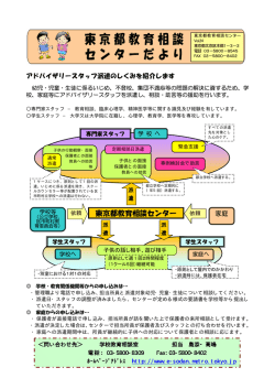 教育相談センターだよりVol.24 平成19年5月発行