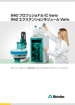 940プロフェショナル IC Vario 942エクステンションモジュールVario