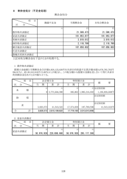 剰余金処分・不足金処理（PDFファイル：57KB）