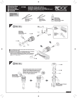 Instruction Anleitung Instructions