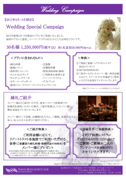 Wedding Campaign