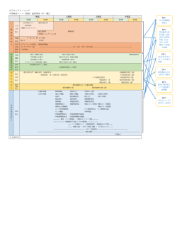 カリキュラム・マップ 中等教育コース〔情報・技術専攻（中一種）〕