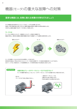 ブレーカやサーマルリレーだけでは足りない！？