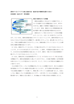 1 黄砂がつなぐアジア大陸と能登半島‐能登半島の戦略的位置の大切さ