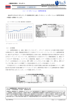 銘柄概要（INTUCH－R）