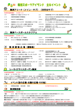 ⅙⅙⅙ᑈෂ - 舞洲スポーツアイランド