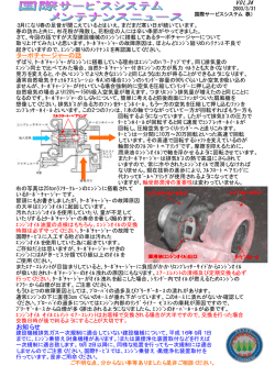 VOL34.ターボチャージャーの話
