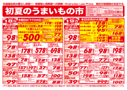 初夏のうまいもの市