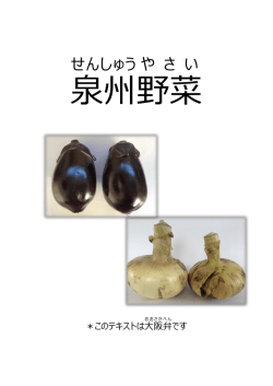 泉州野菜 - 関西国際センター