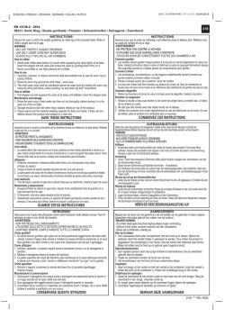 SAVE THESE INSTRUCTIONS GUARDE ESTAS INSTRUCCIONES