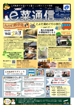 とよた湯めぐり小旅行