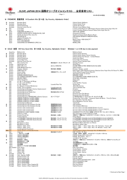 OJ2014 All Results WEB JAPAN 0428